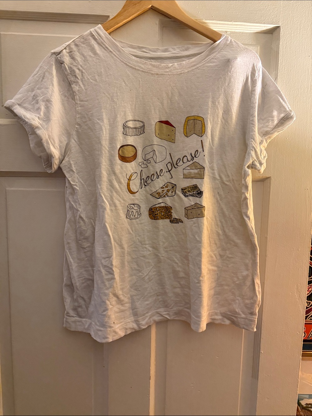 LOFT “Cheese Please” Graphic Tee 🧀